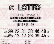 schedina del lotto