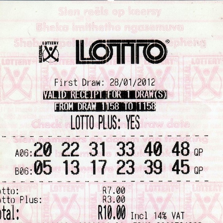 schedina del lotto